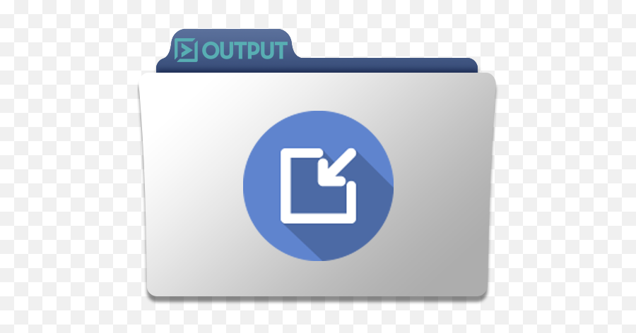 Folder Icon - Vertical Png,Multimedia Folder Icon