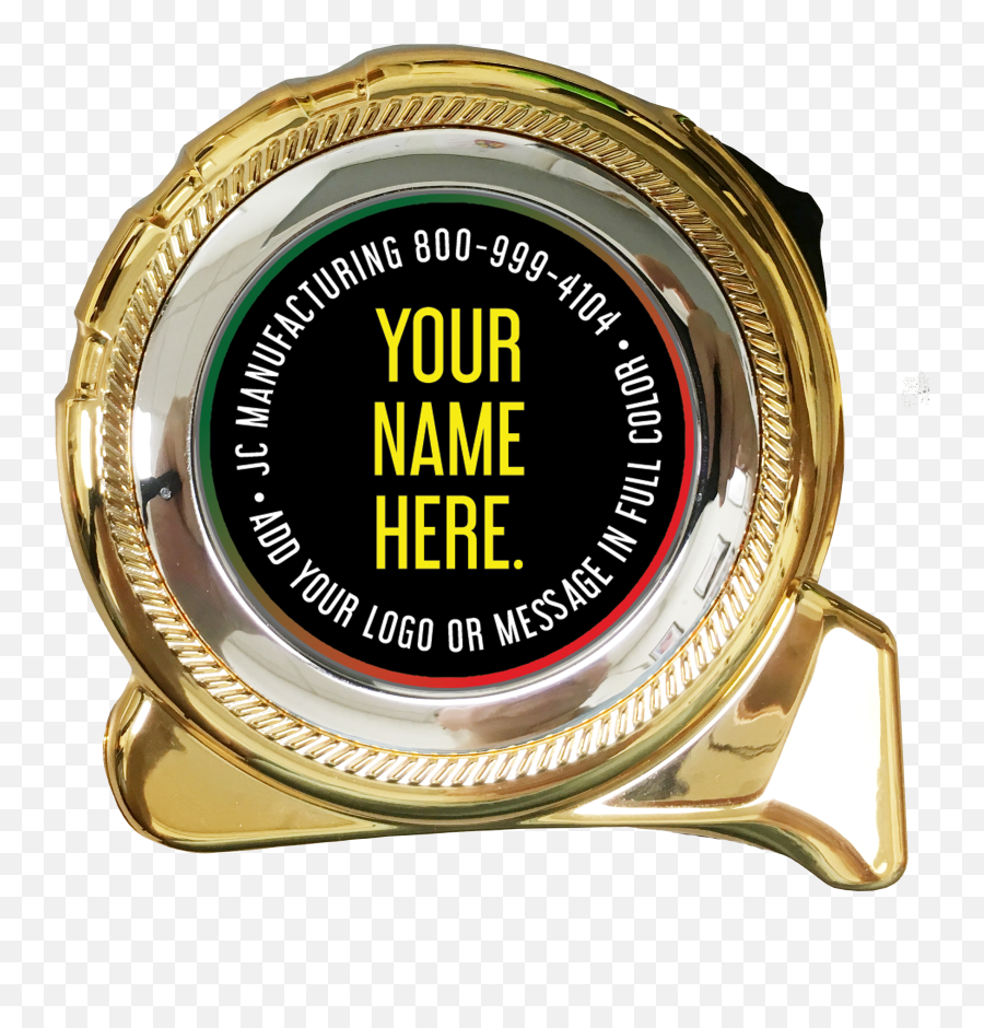 Special Occasion Gold Case Tape Measure - Circle Png,Tape Measure Png