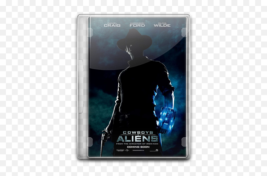 Cowboys And Aliens Icon English Movie Iconset Danzakuduro - Cowboys Vs Aliens Png,Alien Abduction Folder Icon