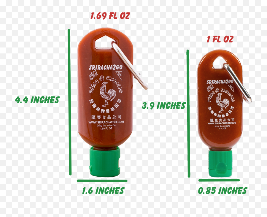 Mini Sriracha Keychain 1oz In 2020 Gourmet Recipes - Sriracha Keychain Png,Sriracha Png