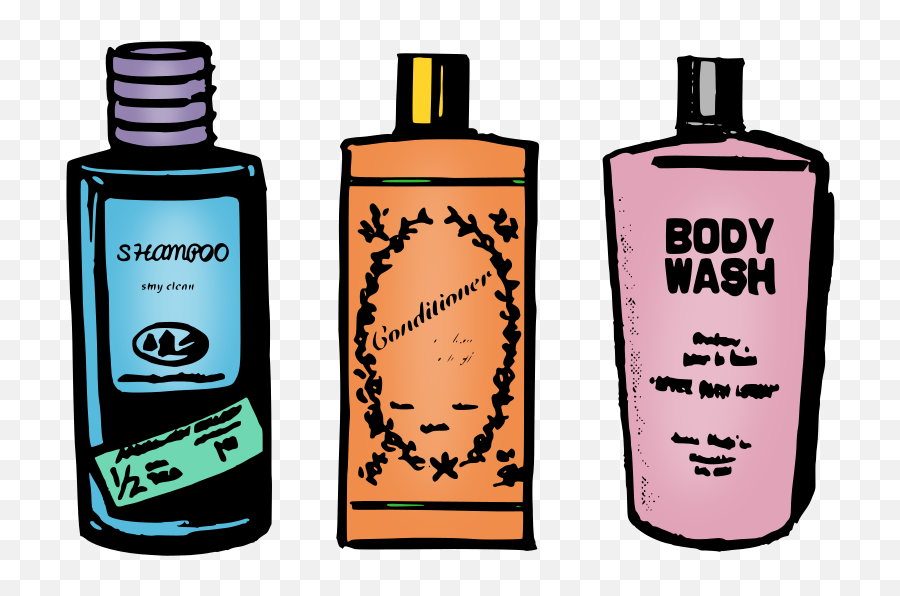 Shampoo Conditioner And Body Wash Free Svg - Shamoo Ad Conditioner Clipart Png,Bathroo Bidy Icon Png