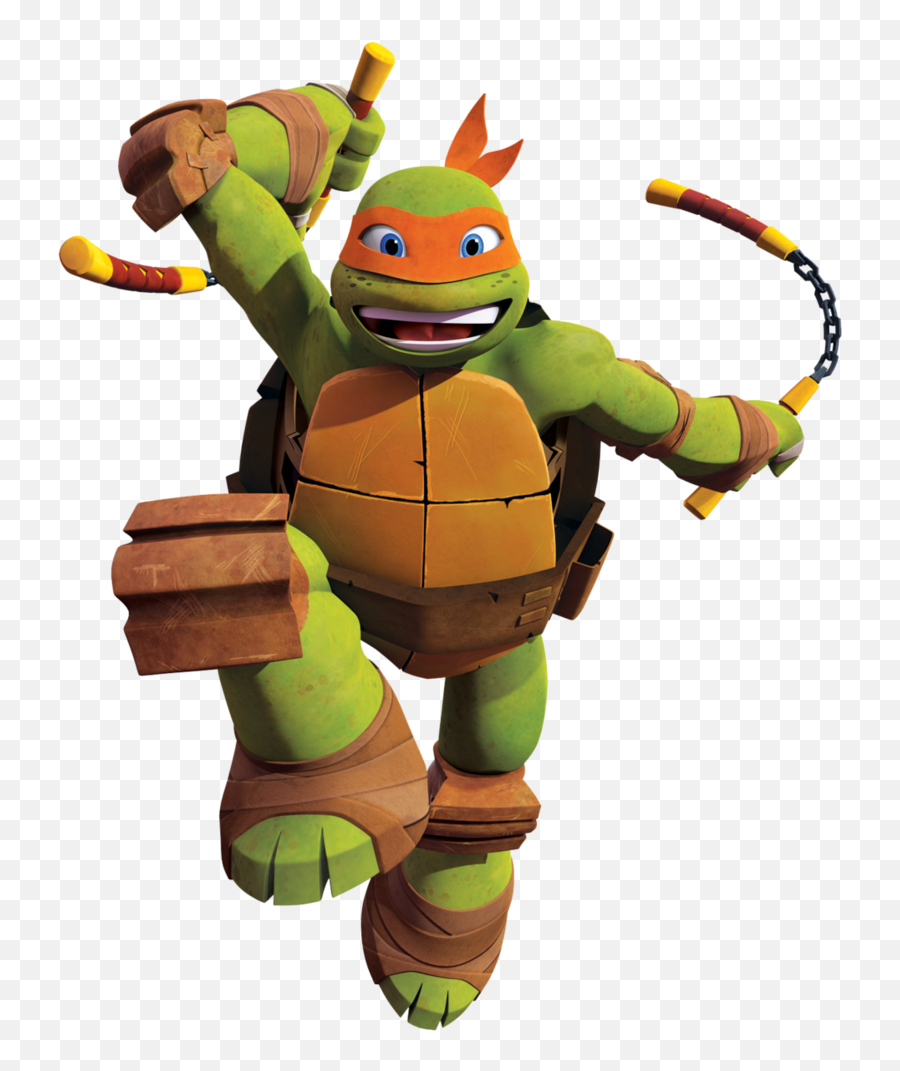 Ninja Clipart Turtle Weapon - Michelangelo Tmnt Png,Ninja Png