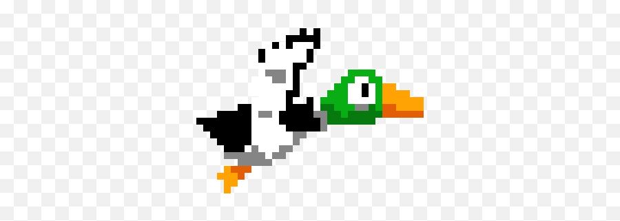 Duck Hunt Pixel Art Maker - Minecraft Pixel Art Templates Png,Duck Hunt Png