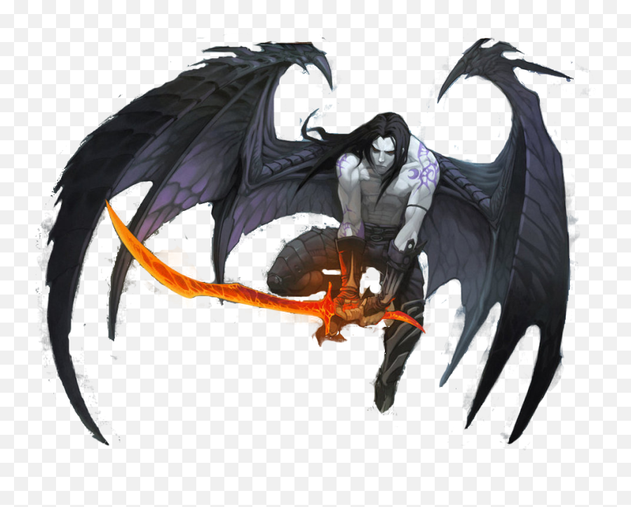 88 Demon Png Image Collections Free To - Human With Dragon Wings,Demon Wings Png