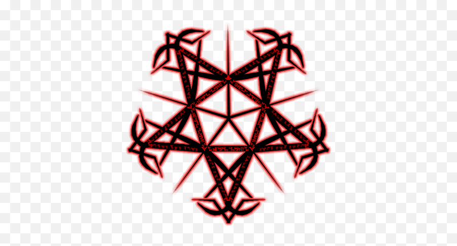 Satan S Sigil Non Elemental With Txt - Red Pentagram Png Satanic Sigil Png,Stark Sigil Png