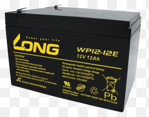 Sealed Lead Acid Battery Png Image - Long Lead Acid Battery,Acid Png