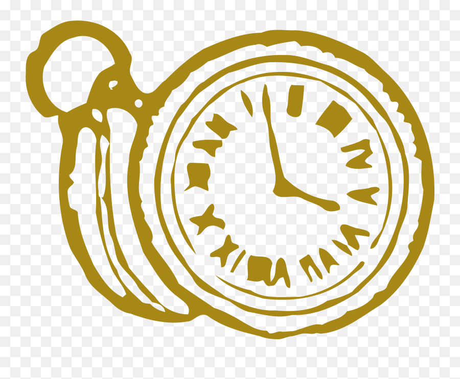 Clock No Hands Png - Hand Drawn Images Of A Clock Transparent Background,Painted Circle Png
