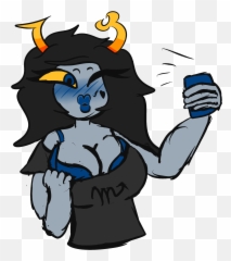 Vriska Selfie - Cartoon Png,Vriska Transparent