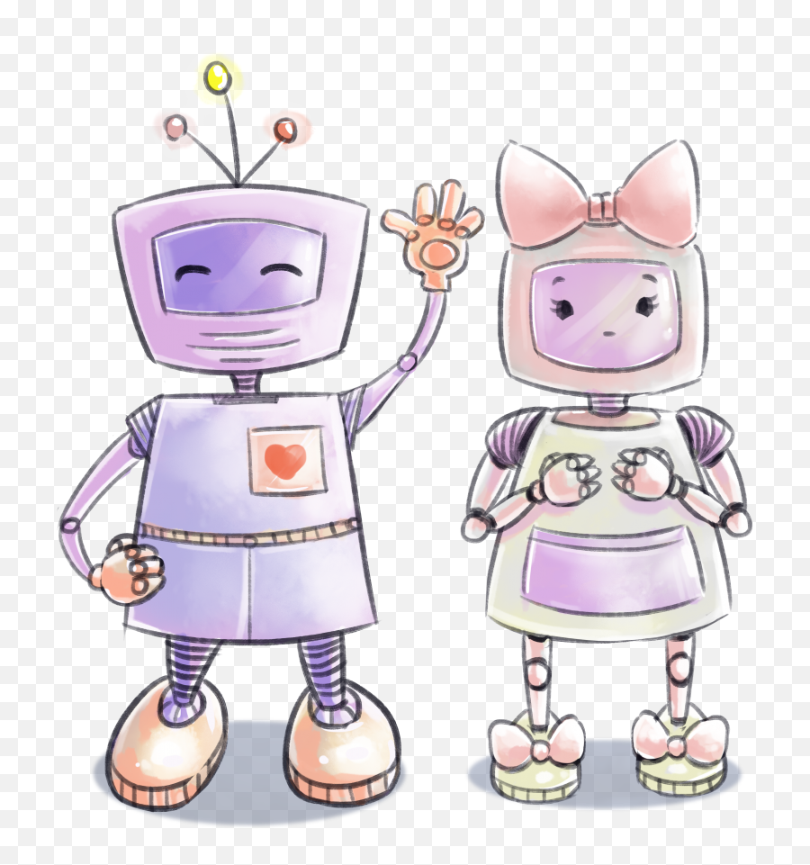 Subscribe To Our Newsletter - Cartoon Transparent Cute Robot Png,Pink Subscribe Png