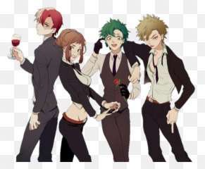 Png Bnha Mha Myheroacadamia - Izuku Midoriya Villain Deku Fanart,Bakugo Png