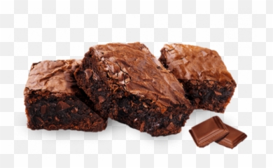 Brownie With Chocolate Chips - Chocolate Brownie Png,Brownie Png