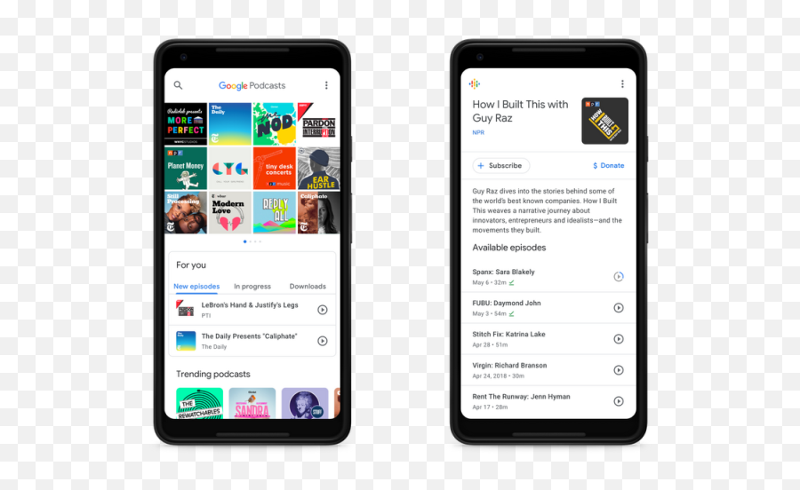 Download Google Podcasts Features Assistant Support - Google Podcasts Png,Google Assistant Logo Png