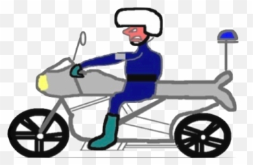 Motorcycle Transparent Background - Cartoon Motorbike png