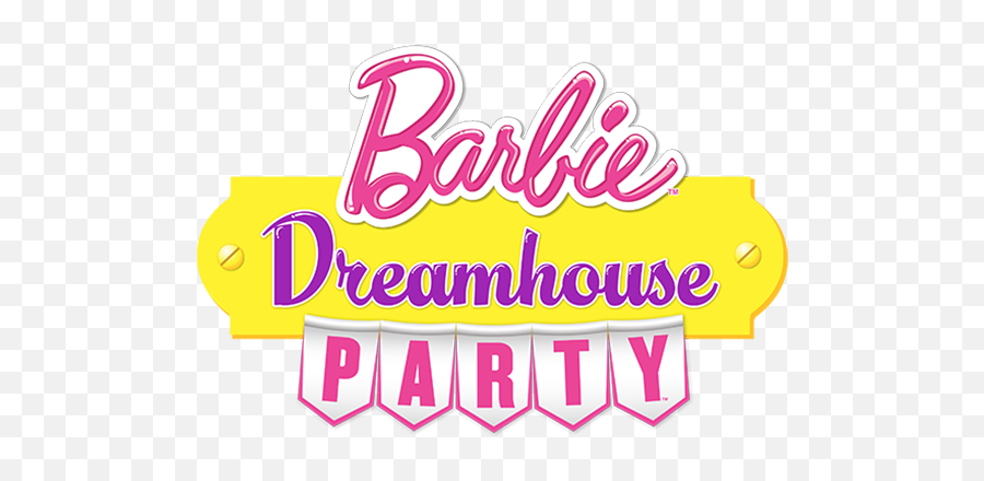 Barbie Dreamhouse Party Logo - Barbie Dream House Birthday Invitation Png,Barbie Logo Png
