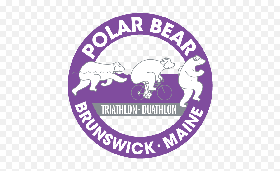 Polar Bear Triathlon And Duathlon 2020 - Mill Middle School Png,Polar Bear Transparent Background