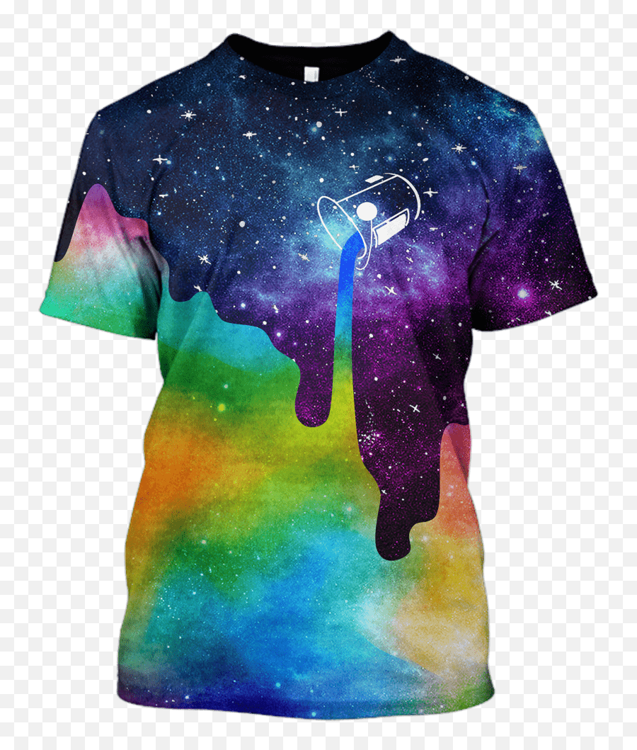 Unicorn Rainbow Galaxy Background Custom T - Shirt Hoodies Apparel T Shirt Background Hd Png,Shirt Transparent Background