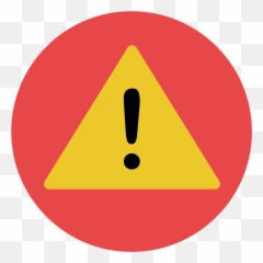 Download Itu0027s An Exclamation Point Drawn Inside Of - Risk Flat Icon Png
