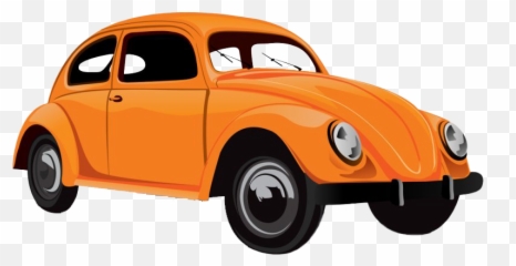 Download Retro Car Png Image - Old Volkswagen Imagenes De Un Carro Anaranjado