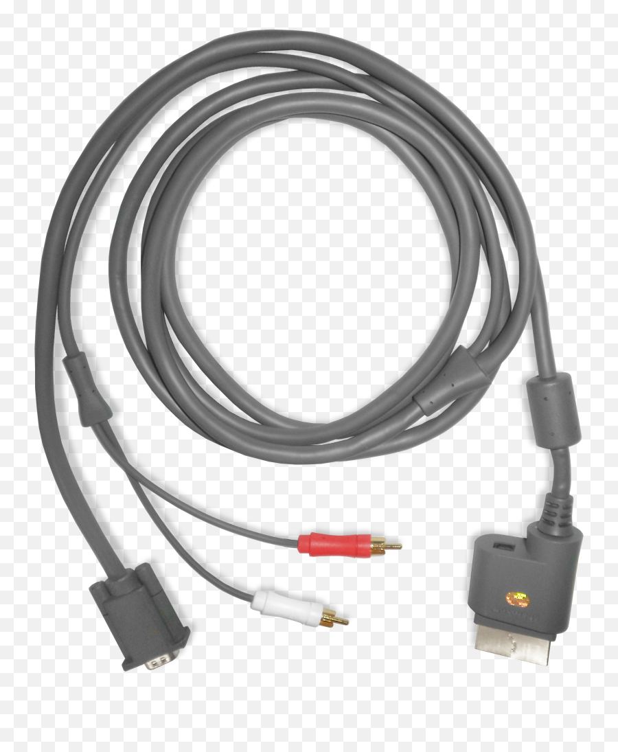 Xbox360 Vga Cable - Xbox 360 Fat Cable Hdmi Png,Cord Png