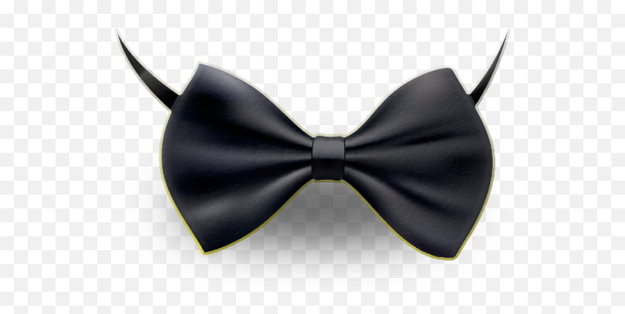 Shoelace Knot Designer Necktie Bow Tie Png Black