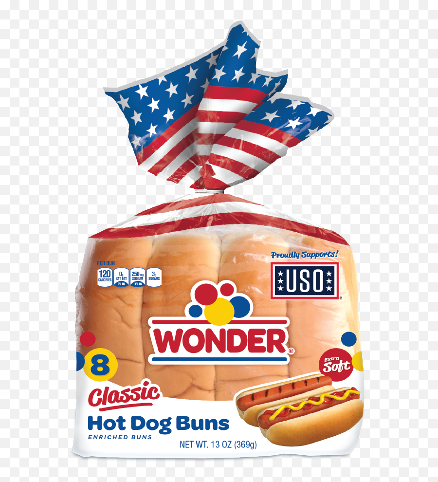 Uso U2014 Wonder Bread - Hot Dog Buns Soft Png,Bun Png