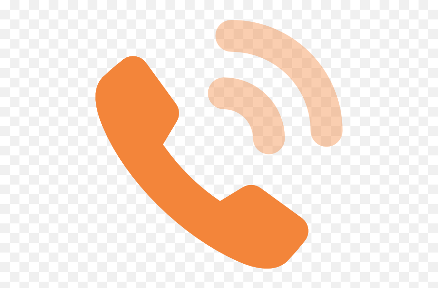 Telephone Call - Peach Call Icon Png,Telephone Icon Png