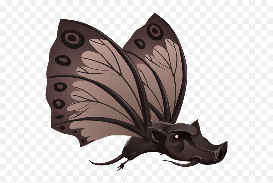 Inhabitants Npc Butterfly Png Clip Arts For Web - Clip Arts Creepy Butterfly,Npc Png