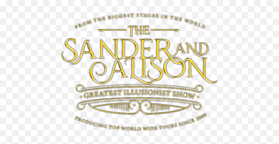Sander And Alison U2013 Greatest Illusionist Show - Decorative Png,Magician Logo