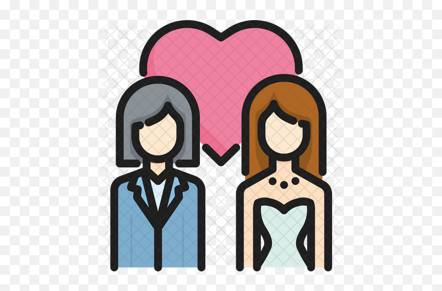 Wedding Couple Icon - For Women Png,Wedding Couple Png