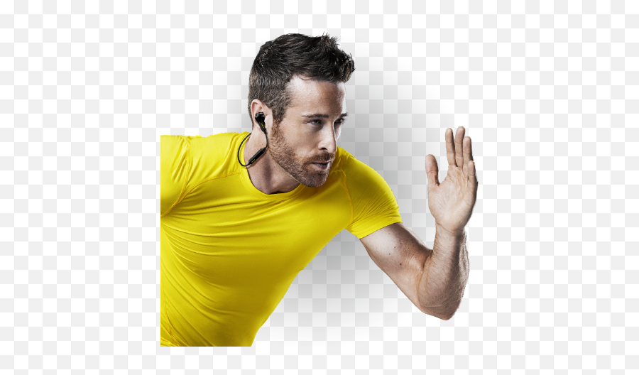 Download Sport Man Png File For Designing Projects - Free Karrimor Back Neck Running Earphones,Muscle Man Png