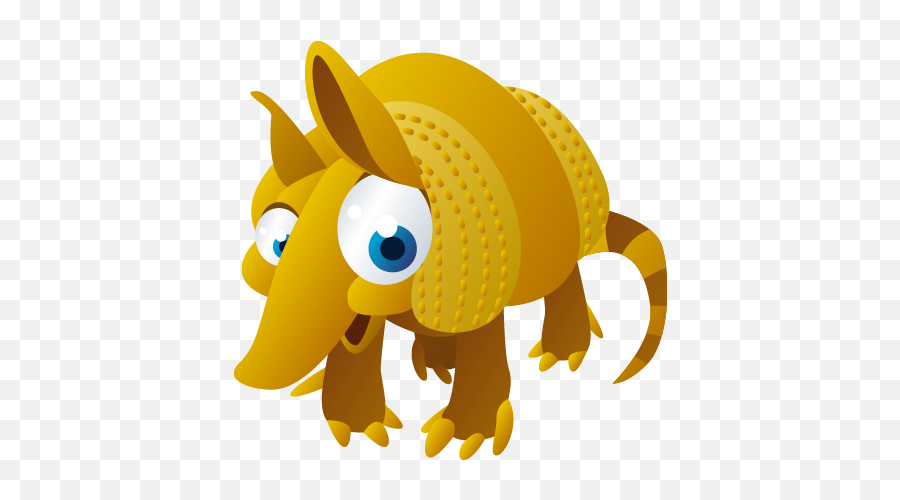 Download Hd Kids Armadillo Wall Sticker - Cartoon Armadillo Preschool Png,Armadillo Png