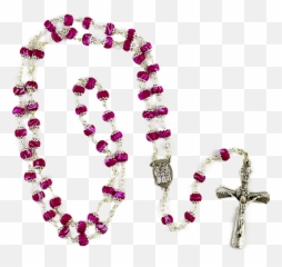 Lilac Rosary - png