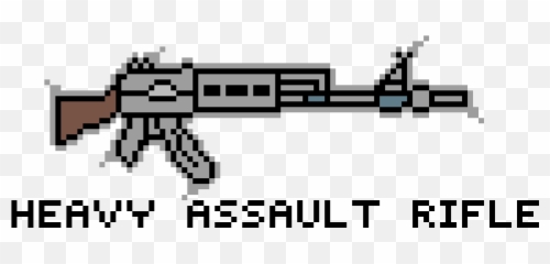 Pixilart - Heavy Assault Rifle by Kevin12345 png