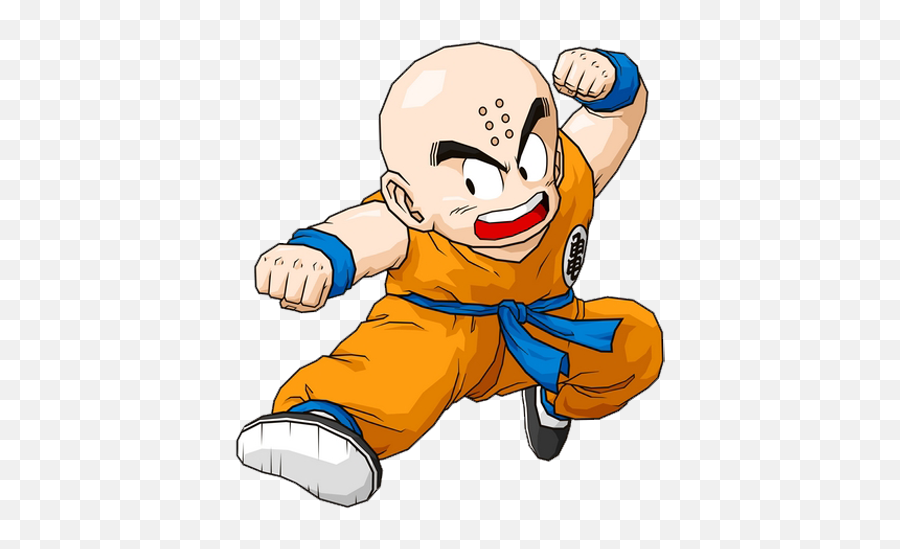 Download Share This Image - Dragon Ball Z Bald Kid Png,Krillin Png