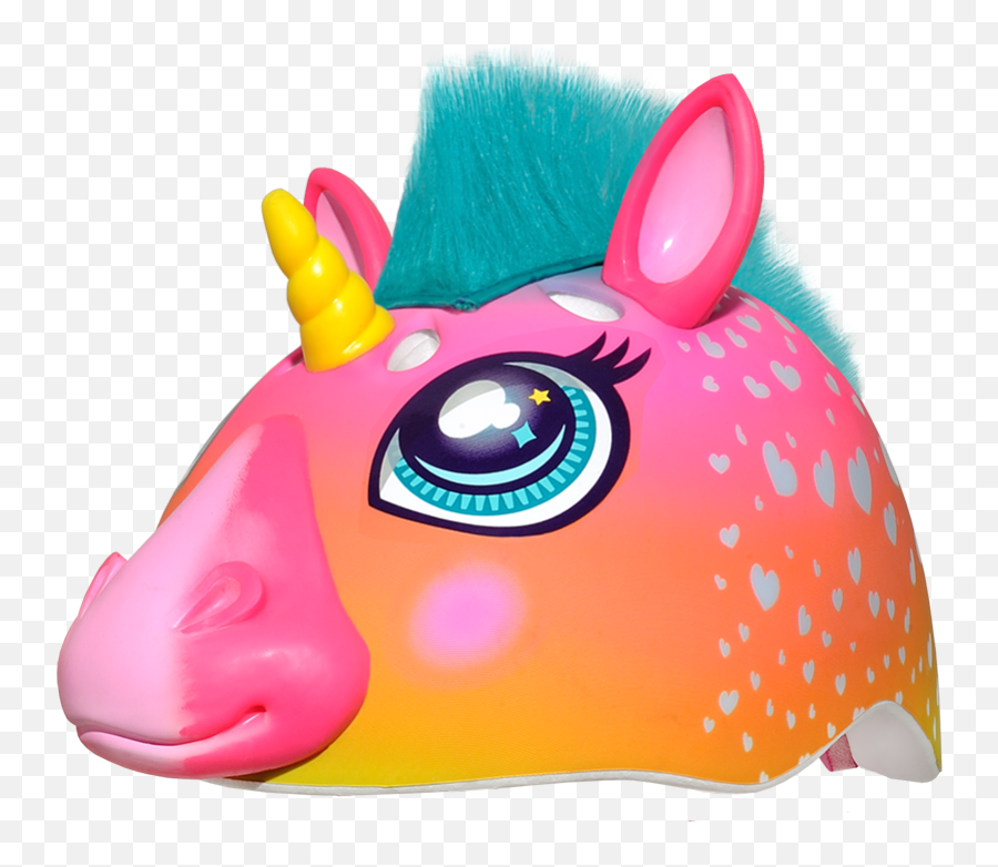 Raskullz Super Rainbow Unicorn Hair Bike Helmet Child 5 50 - 54cm Walmartcom Unicorn Helmet Png,Rainbow Unicorn Png