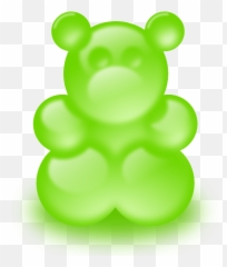 Gummy Bear Logos - Transparent Background Gummy Bear Clipart Png,Gummy Bear Logo
