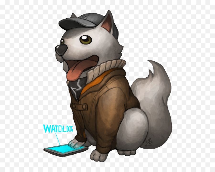 Aiden Pearce From Watch Dogs - Watch Dogs Aiden Pearce Dog Png,Watch Dogs 2 Logo