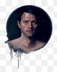 Download Update 2 Castiel The Fallen Angel - Visual Arts Hair Design png