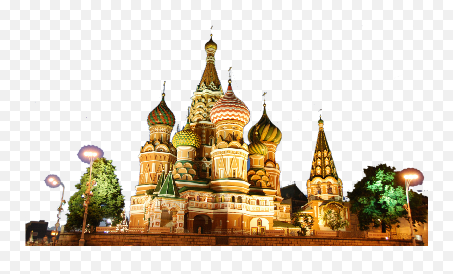 Basilu0027s Cathederal - Red Square Transparent Cartoon Jingfm Cathedral Png,Red Square Png
