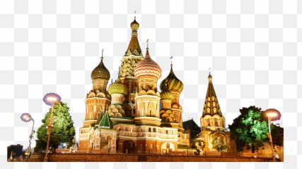 Basilu0027s Cathederal - Red Square Transparent Cartoon Jingfm Cathedral png