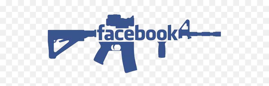 Download Like Us - Ar 15 Vector Png Full Size Facebook Logo Gun,Ar 15 Png