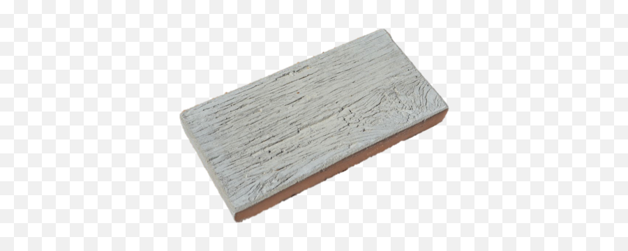 Sample Paver Piece Wood Grain Concrete Unstained - Wood Grain Cement Paver Png,Wood Grain Png