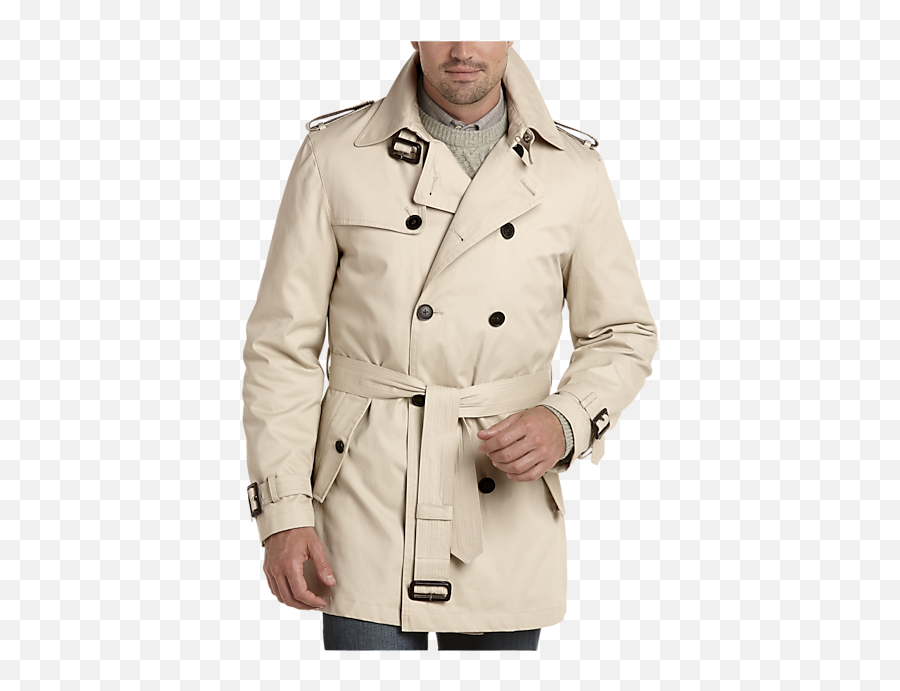 Joseph Abboud Tan Double Breasted - Full Length Png,J Crew Icon Trench
