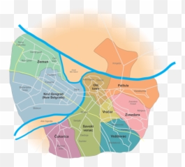 Belgrade - Wikitravel Neighborhoods png