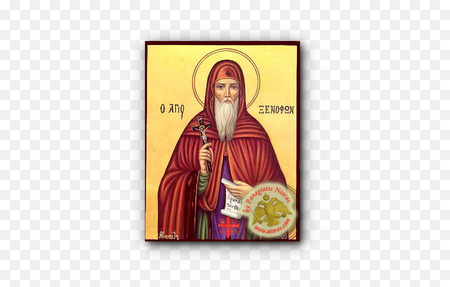 Neoclassical Wooden Icons Made In - Religious Ceremonial Clothing Png,St John The Apostle Icon