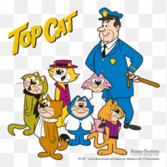 Top Cat Vector Free Download - Top Cat Characters Names Png,Cat Logo Png