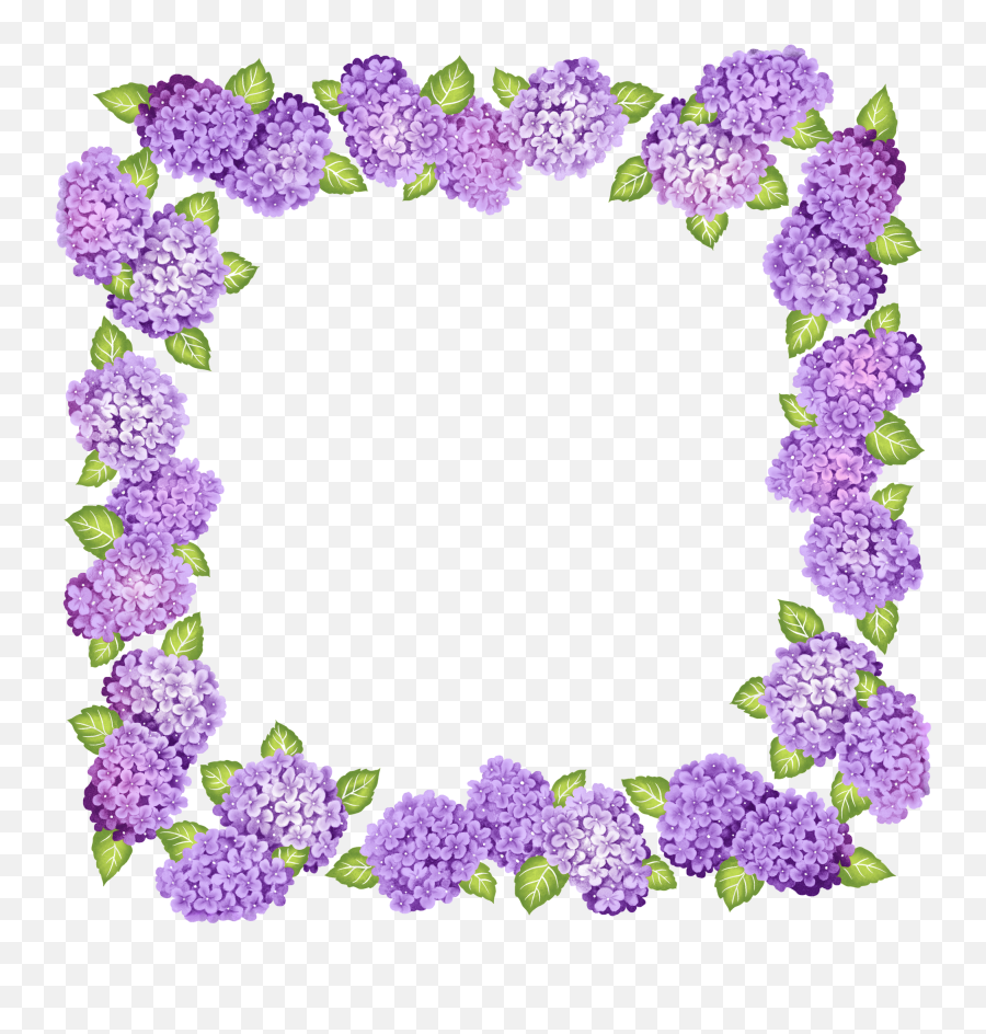 Picture Frame Clipart Transparent Png Flower