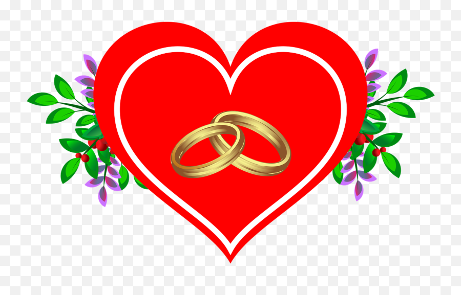 Ring Transparent Background Love - Heart Design For Wedding Png,Ring Transparent Background