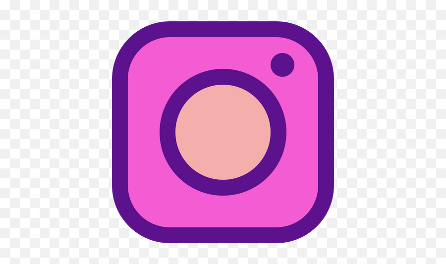 Instagram Icon Of Colored Outline Style - Lotus Temple Png,Purple Instagram Icon