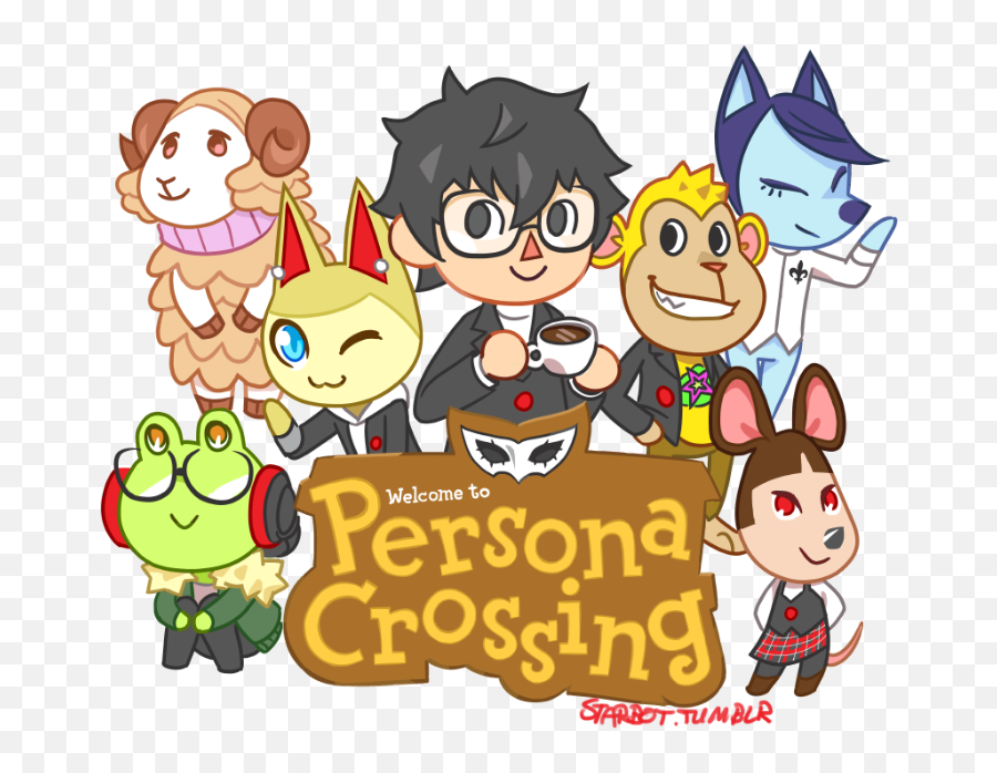 Persona 5 Crossing Persona5 - Animal Crossing Png,Persona 5 Ryuji Icon
